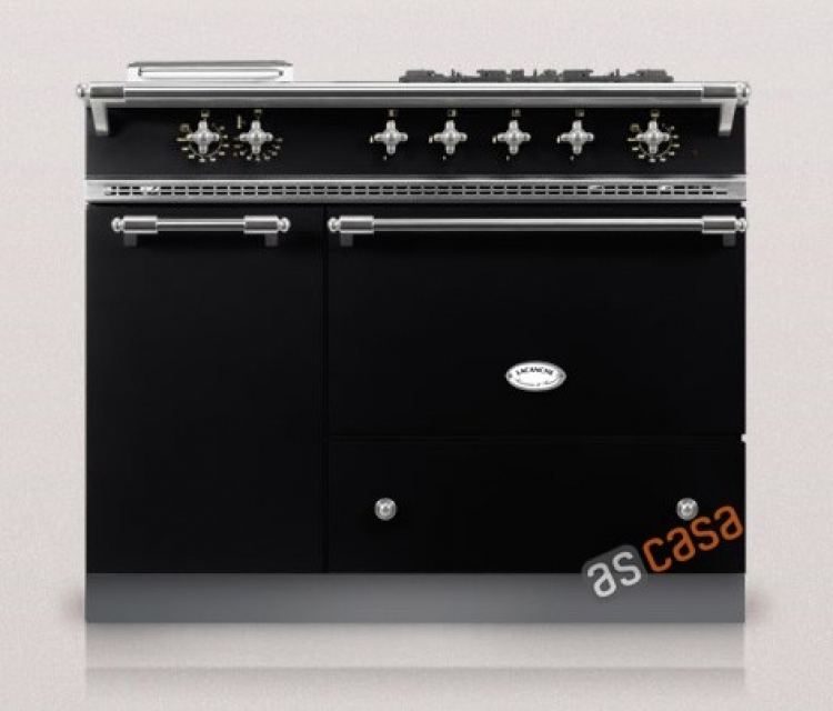 Lacanche Saulieu Classic, cooking station, 110.5 cm, color black, with 5 year guarantee!