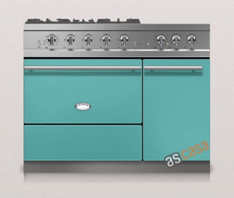 Lacanche Savigny Modern, cooking station, 110.5 cm, color coral blue, with 5 year guarantee!