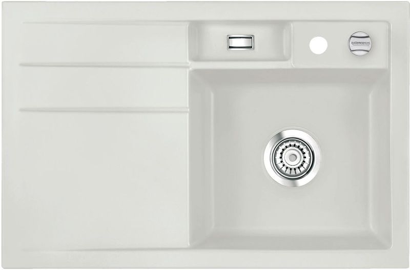 Systemceram KeraDomo Bela 78 F, color aluminum (matt), with 5 year guarantee