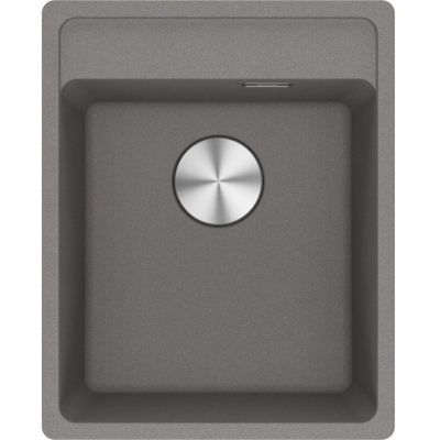 Franke Maris MRG 210-37 A Fragranit DuraKleen Plus, color stone gray, flush, push button valve, 135.0682.830