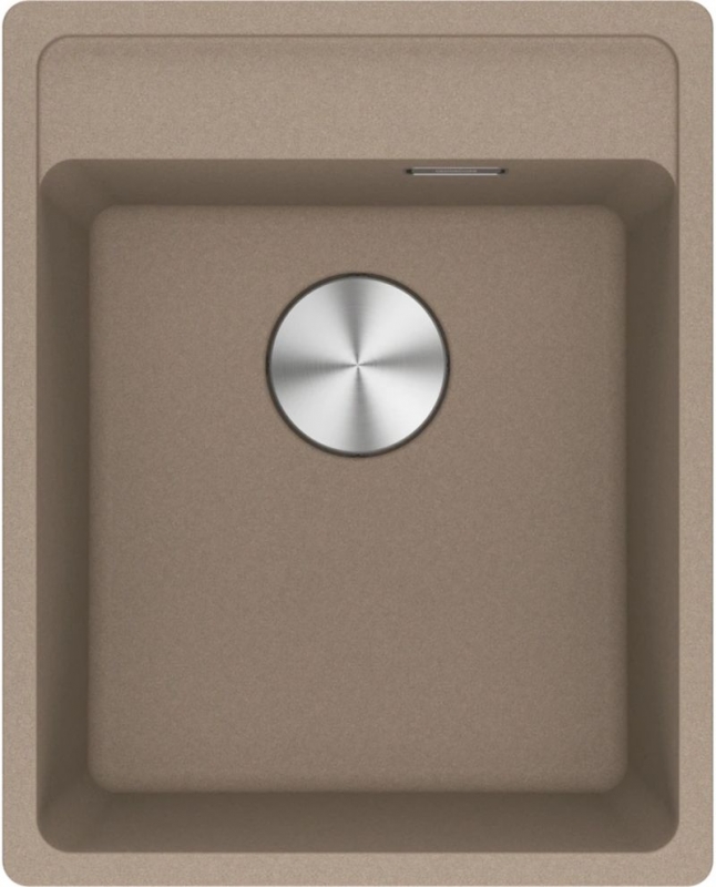 Franke Maris MRG 210-37 A Fragranit DuraKleen Plus, color cashmere, flush, push-button valve, 135.0682.832