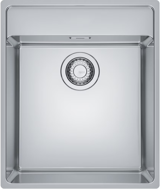 Franke Maris MRX 210-40 A built-in sink Slim-Top, rotary knob valve, solid stainless steel, 127.0537.586