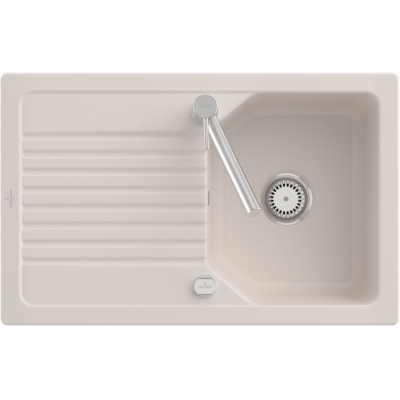 Виллерой и amp; Boch Linara 45 плоская, цвет KR Crema (глянцевый), Classicline