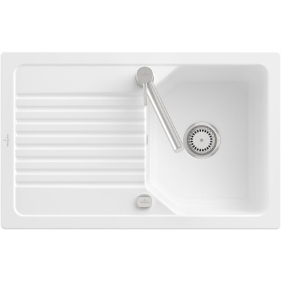 Villeroy &amp; Boch Linara 45 flat, color RW Stone White, Classicline