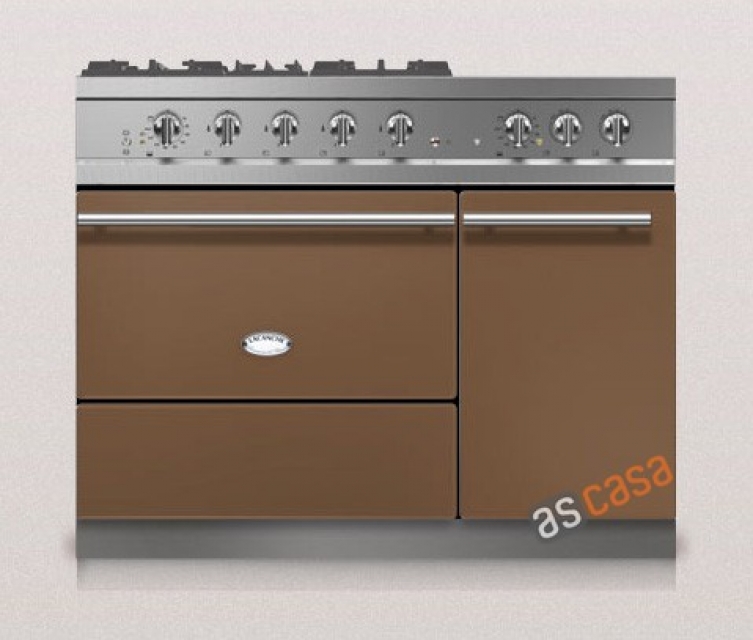 Lacanche Savigny Modern, cooking station, 110.5 cm, color chestnut brown, with 5 year guarantee!