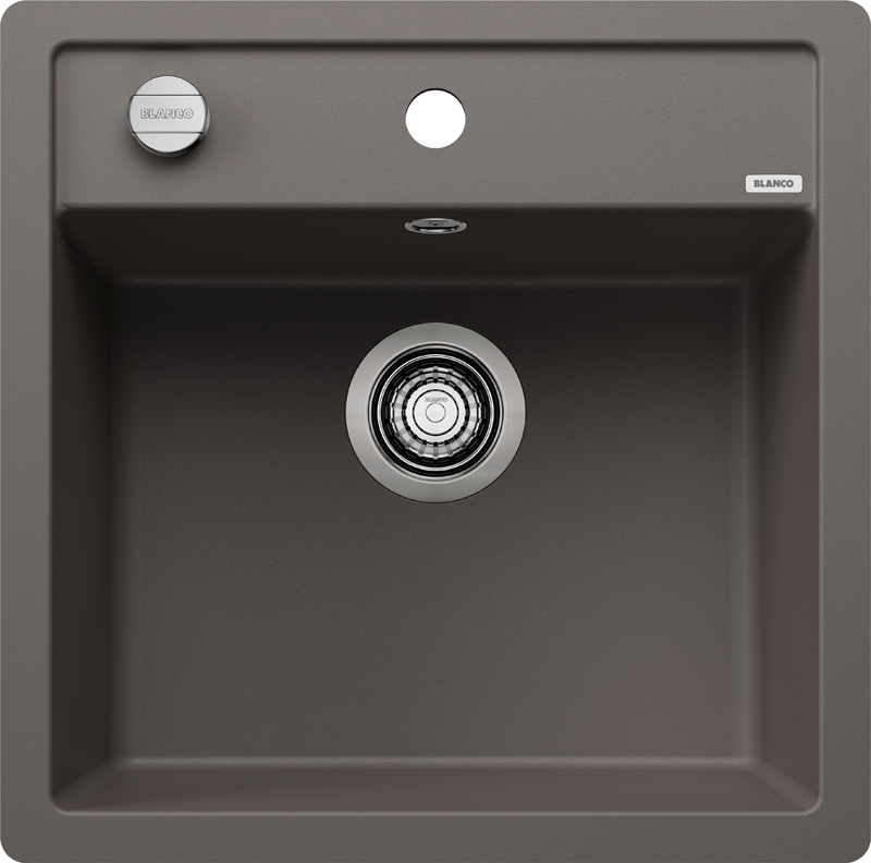 Blanco Dalago 5-F flush built-in sink, color volcano gray, 527245