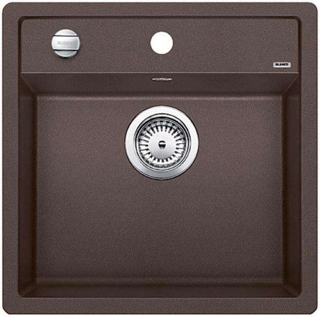 Blancodalago 5-F flush built-in sink, color cafe, 518536