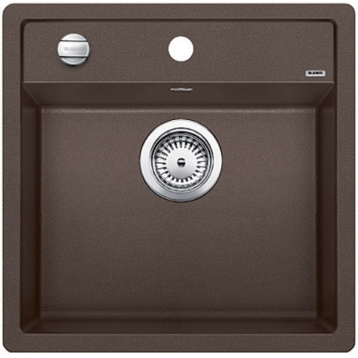 Blancodalago 5-F flush built-in sink, color cafe, 518536