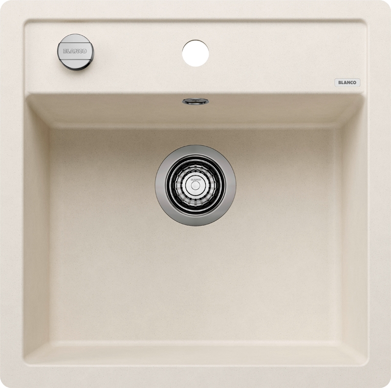 Blanco Dalago 5-F flush built-in sink, color soft white, 527062