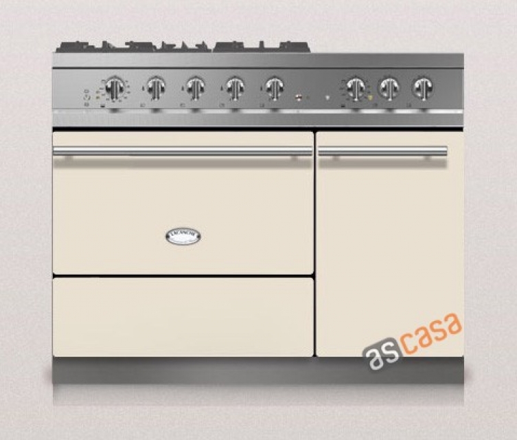 Lacanche Savigny Modern, cooking station, 110.5 cm, color ivory, with 5 year guarantee!