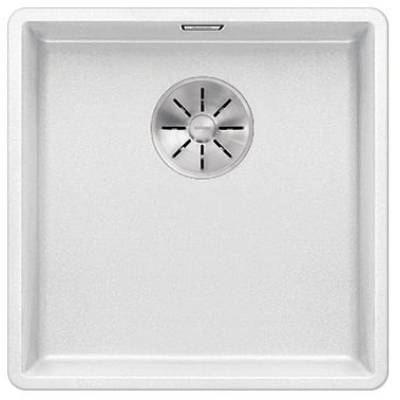 Blanco Subline 400-F Silgranit PuraDur 2, flush, color white, InFino drain, 523497