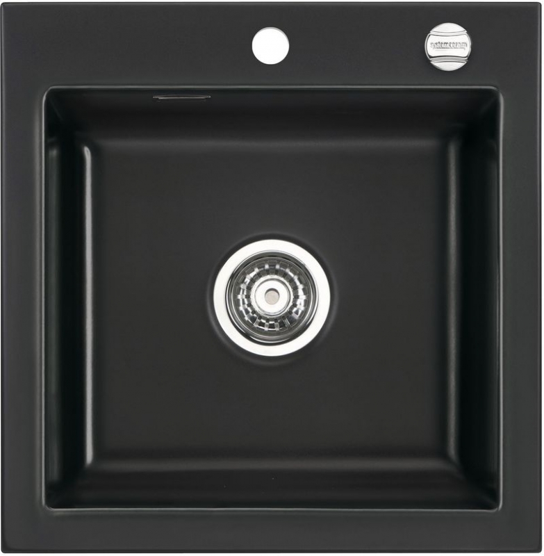 Systemceram KeraDomo MERA 51 F in Nero (glossy), with 5 year guarantee