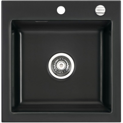 Systemceram KeraDomo MERA 51 F värvis Nero (läikiv), 5-aastase garantiiga