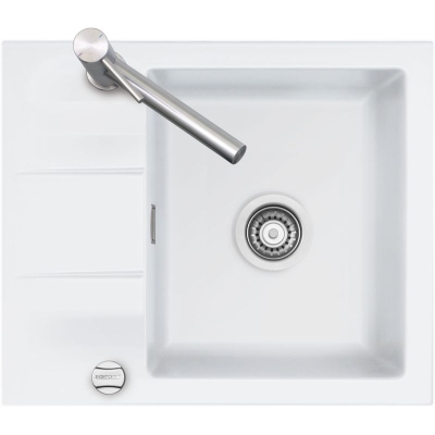 Systemceram KeraDomo GENEA 60 F, color polar (matt), with 5 year guarantee