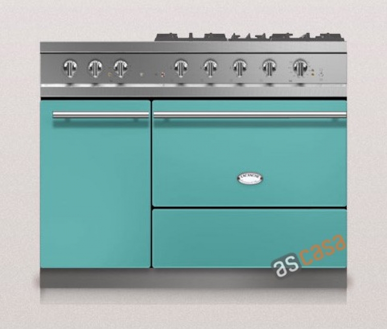 Lacanche Saulieu Modern, cooking station, 110.5 cm, color coral blue, with 5 year guarantee!