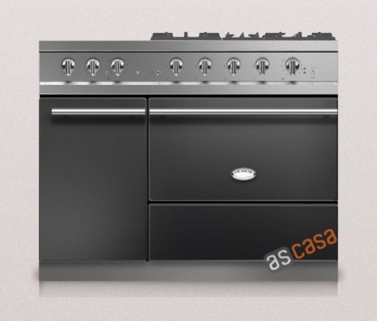 Lacanche Saulieu Modern, cooking station, 110.5 cm, color anthracite, with 5 year guarantee!