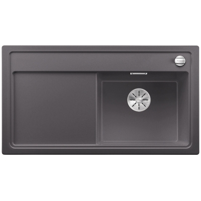 Blanco Zenar 5 S-F basin right, flush, color rock gray, InFino drain, 523874