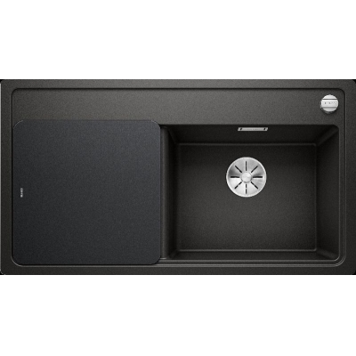 Раковина Blanco Zenar 5 S-F правая, смыв, цвет антрацит, слив InFino, 526049