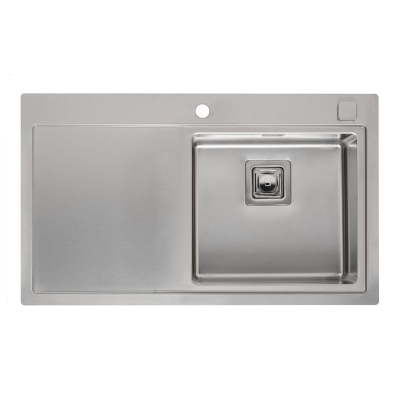 Reginox Phoenix 40 встраиваемая/накладная мойка сатинированная нержавеющая сталь, раковина справа, R32893
