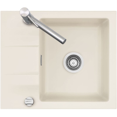 Systemceram KeraDomo GENEA 60 F, color jasmine (matt), with 5 year guarantee