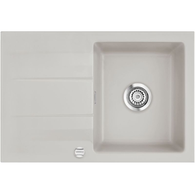 Systemceram KeraDomo GENEA 75 F, color aluminum (matt), with 5 year guarantee