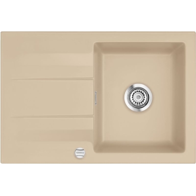 Systemceram KeraDomo GENEA 75 F, color sand (matt), with 5 year guarantee