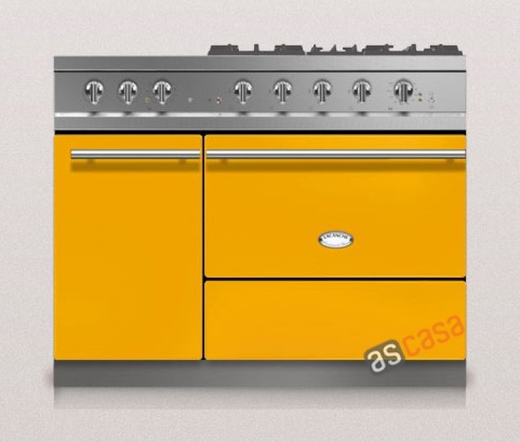 Lacanche Saulieu Modern, cooking station, 110.5 cm, color Provence Yellow, with 5 year guarantee!