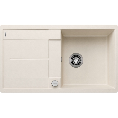 Blancometra 5 S-F Silgranit PuraDur 2, flush, color soft white, 527111