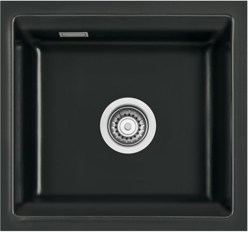 Systemceram KeraDomo KARA 51 F/o in Nero (glossy), with 5 year guarantee