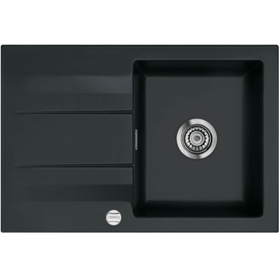 Systemceram KeraDomo GENEA 75 F, värvus Nigra (matt), 5-aastase garantiiga