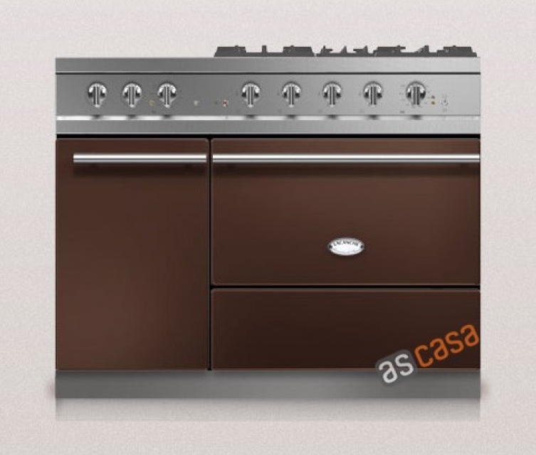 Lacanche Saulieu Modern, cooking station, 110.5 cm, color chocolate, with 5 year guarantee!