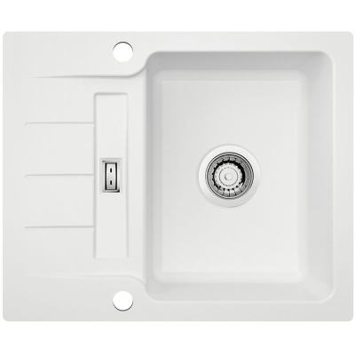 Naber LineUp 2F, sisseehitatud valamu, läikiv valge, 1091046