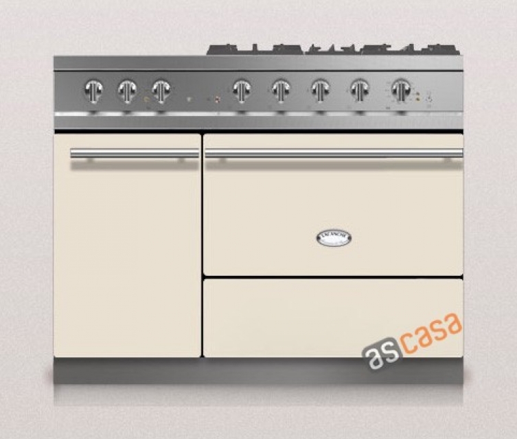 Lacanche Saulieu Modern, cooking station, 110.5 cm, color ivory, with 5 year guarantee!