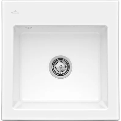 Villeroy &amp; Boch Subway 50 S flat, color KG Snow white, Premiumline