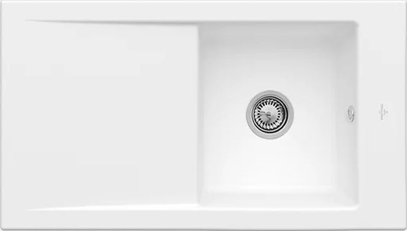 Villeroy &amp; Boch Timeline 50 Flat, color RW Stone White, Classicline