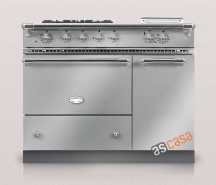 Lacanche Savigny Classic, cooking station, 110.5 cm, color stainless steel, with 5 year guarantee!