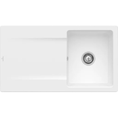 Виллерой и amp; Boch Siluet 50 плоский, цвет RW Stone White, Classicline