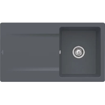 Villeroy &amp; Boch Siluet 50 flat, color i4 graphite, Classicline