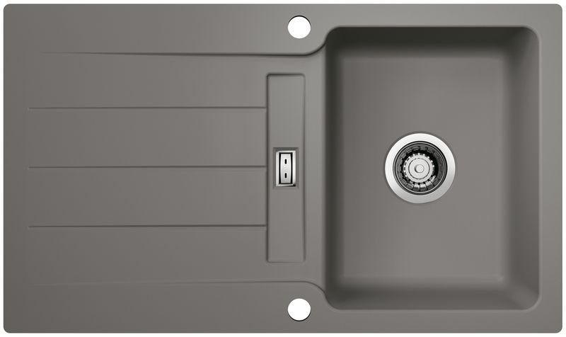 Naber LineUp 1F, flush built-in sink, lava, 1091059