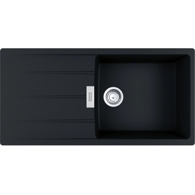Franke Centro CNG 611-100 Fragranit DuraKleen Plus, цвет Черный матовый, 114.0682.505