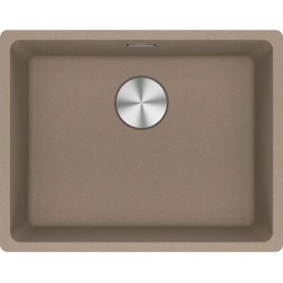 Franke Maris MRG 210-52 Fragranit DuraKleen Plus, color cashmere, flush, push button valve, 135.0682.811