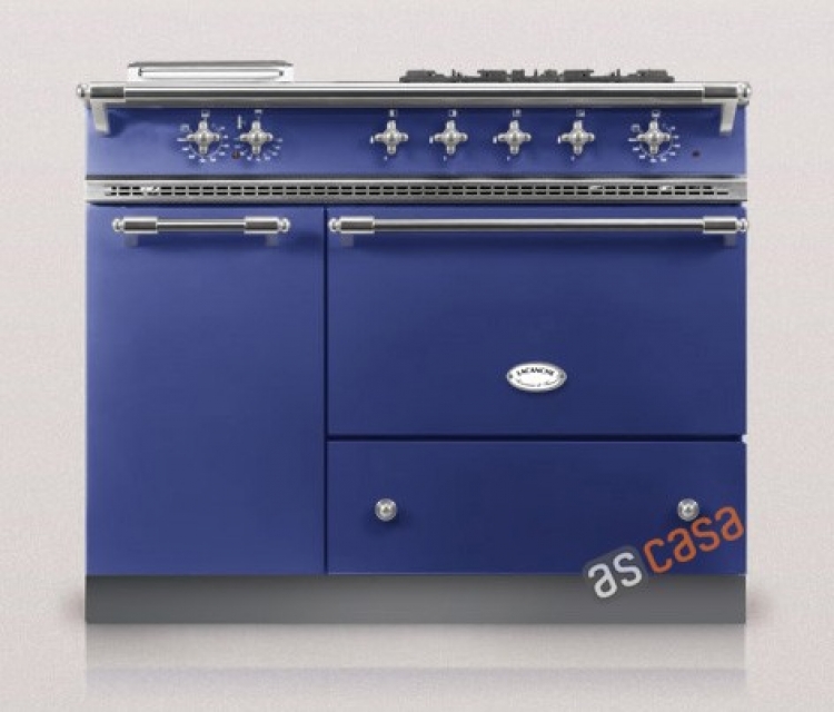 Lacanche Saulieu Classic, cooking station, 110.5 cm, color Porto Blue, with 5 year guarantee!