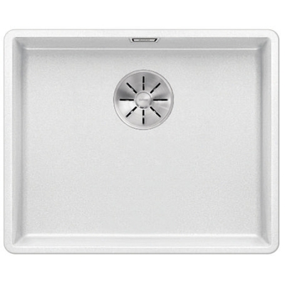 Blanco Subline 500-F Silgranit PuraDur 2, flush, color white, InFino drain, 523535