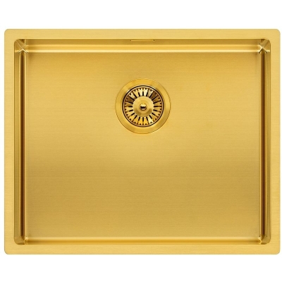 Reginox Miami 50x40, stainless steel sink PVD technology, color gold, R30745