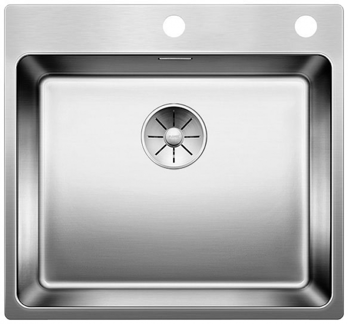 Blanco Andano 500-IF/A, InFino drain, with PushControl® drain remote control, 525245