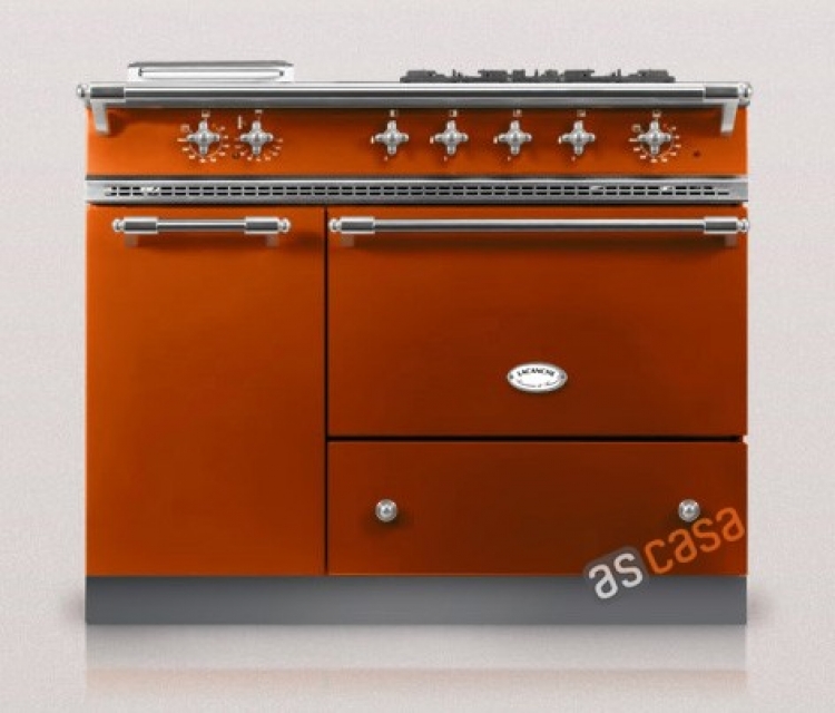 Lacanche Saulieu Classic, cooking station, 110.5 cm, color terracotta, with 5 year guarantee!