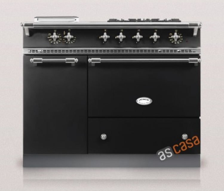 Lacanche Saulieu Classic, cooking station, 110.5 cm, color anthracite, with 5 year guarantee!