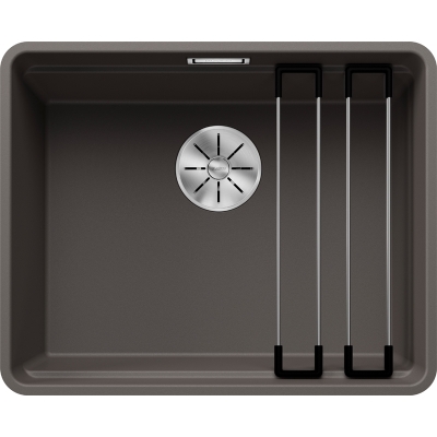 Blanco Etagon 500-F Silgranit PuraDur 2, mahe, vulkaanihall, InFino äravool, 527257