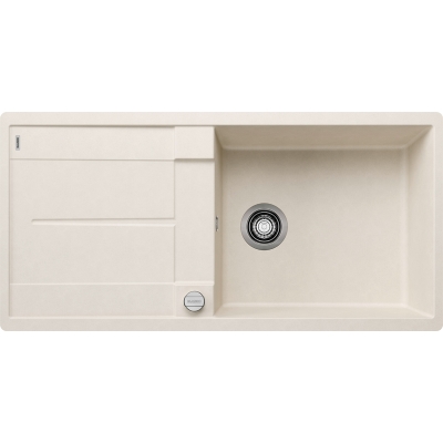 Blancometra XL 6 S-F Silgranit PuraDur 2, flush, color soft white, 527125