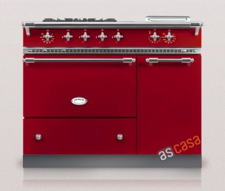 Lacanche Savigny Classic, cooking station, 110.5 cm, color cherry red, with 5 year guarantee!